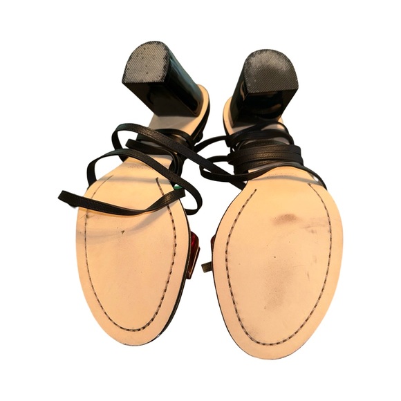 Zero Maria Cornejo Iza heel black/red - Picture 6 of 6